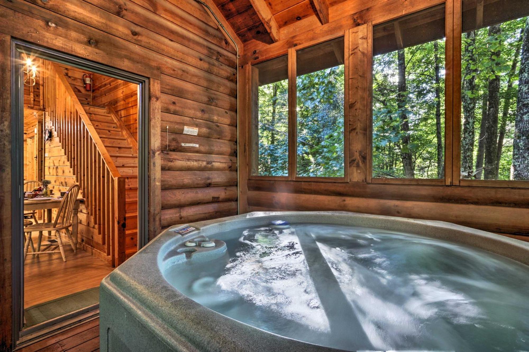 Cozy Mountain Cabin In Perfect Location Sevierville Ngoại thất bức ảnh