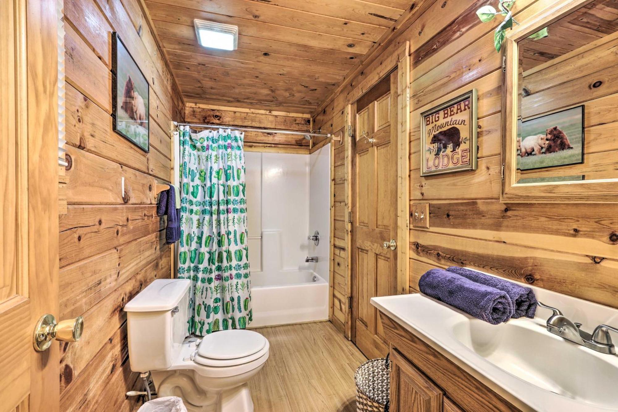 Cozy Mountain Cabin In Perfect Location Sevierville Ngoại thất bức ảnh