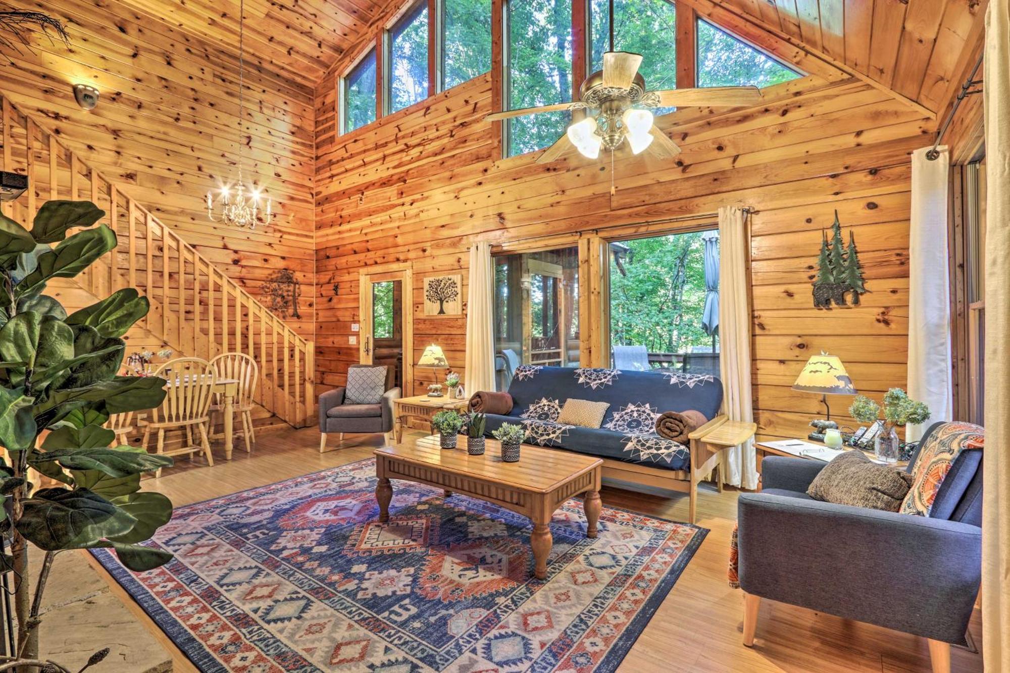 Cozy Mountain Cabin In Perfect Location Sevierville Ngoại thất bức ảnh