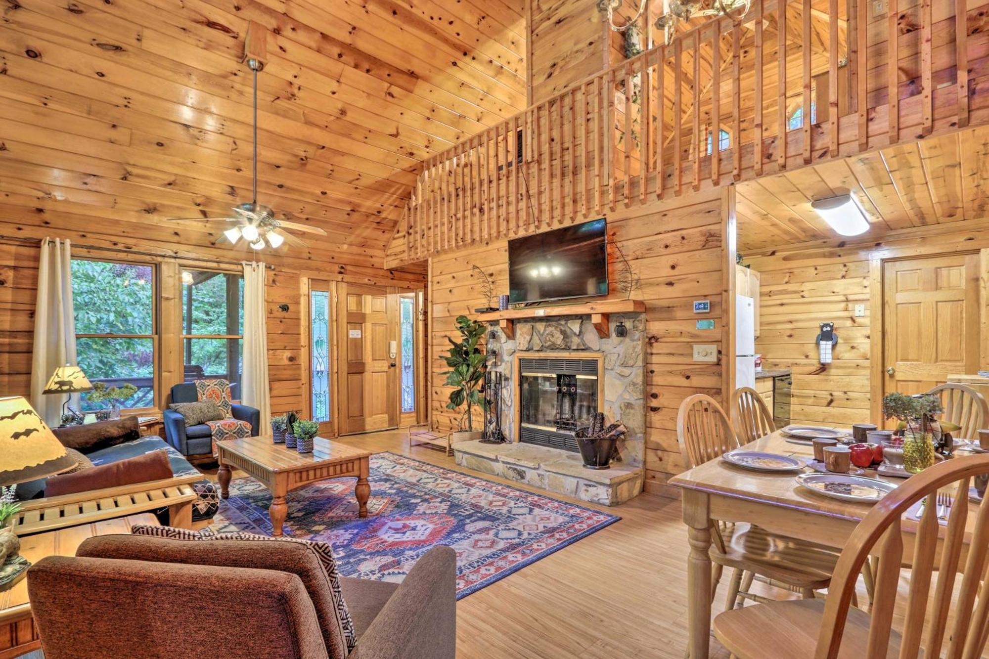 Cozy Mountain Cabin In Perfect Location Sevierville Ngoại thất bức ảnh
