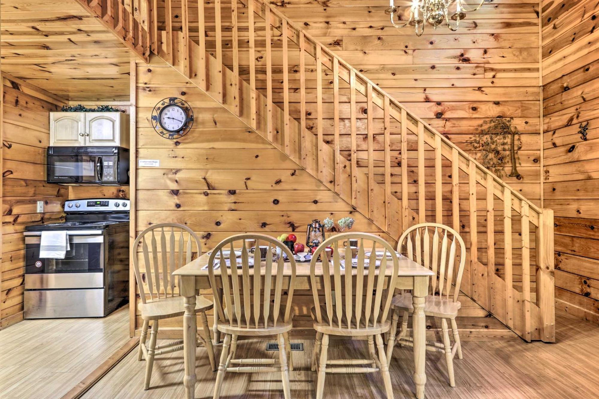 Cozy Mountain Cabin In Perfect Location Sevierville Ngoại thất bức ảnh