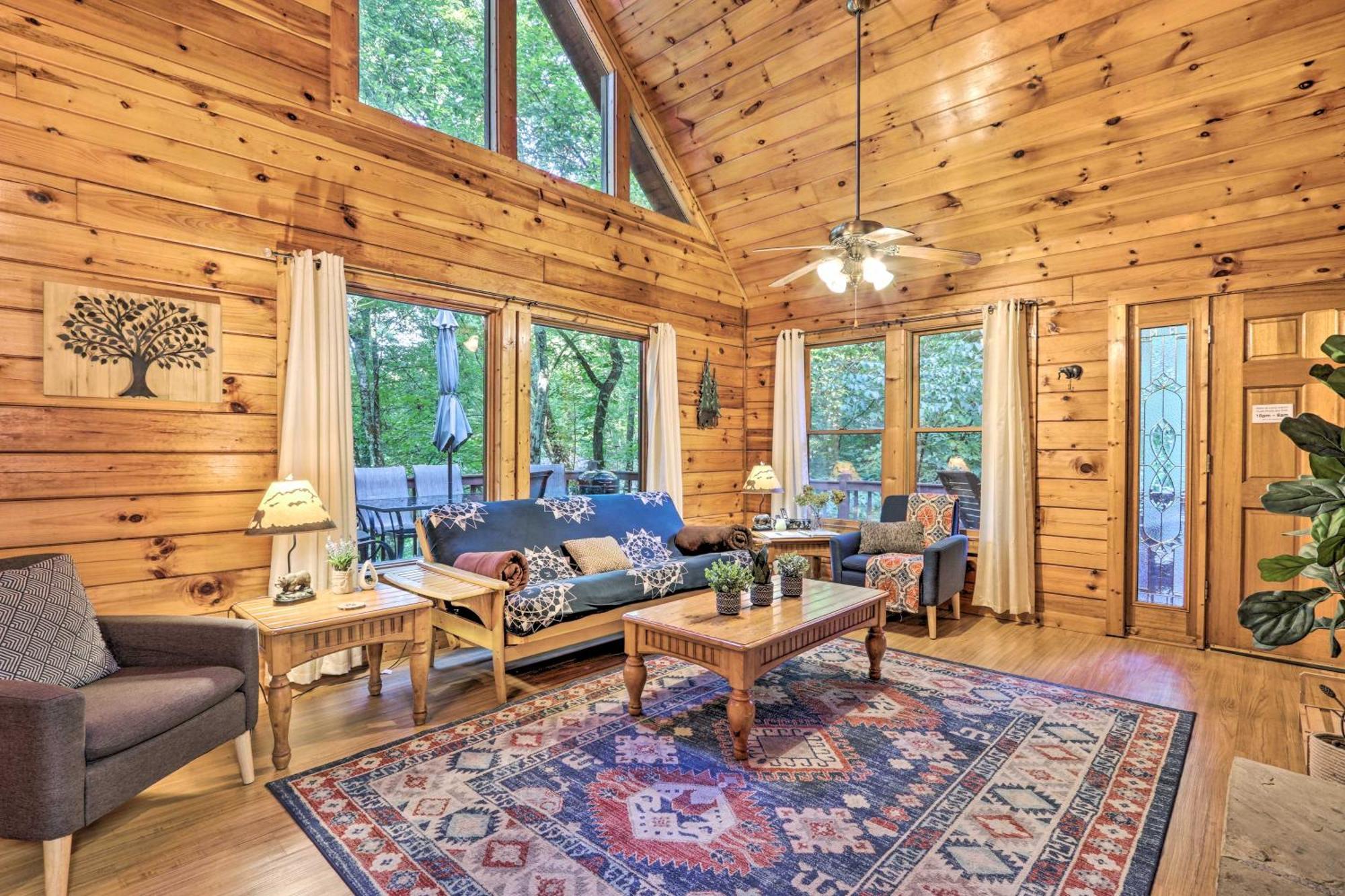 Cozy Mountain Cabin In Perfect Location Sevierville Ngoại thất bức ảnh